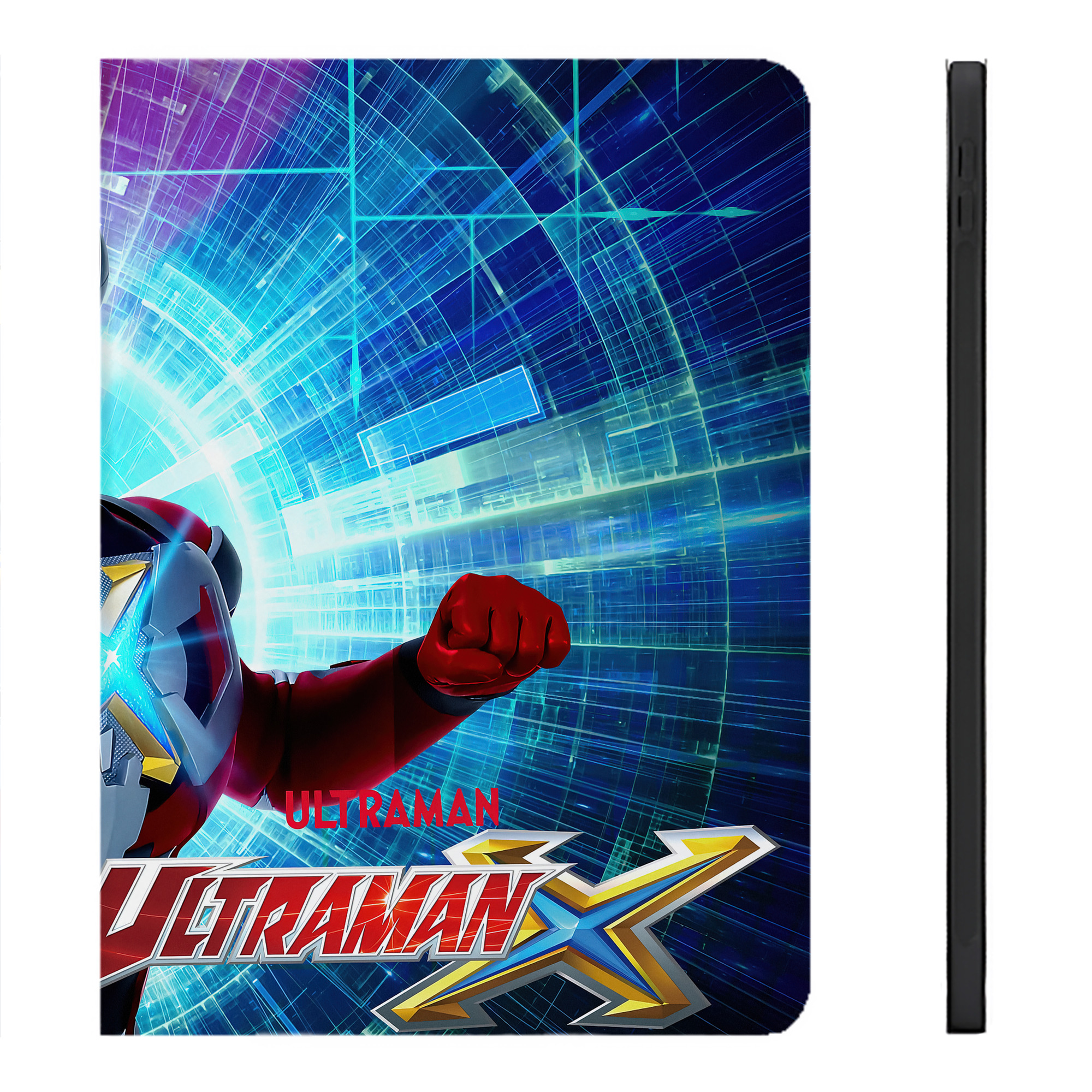 （画像用） ウルトラマン Ultraman IPadケース ペンホルダー付き ブックスタイルデザイン